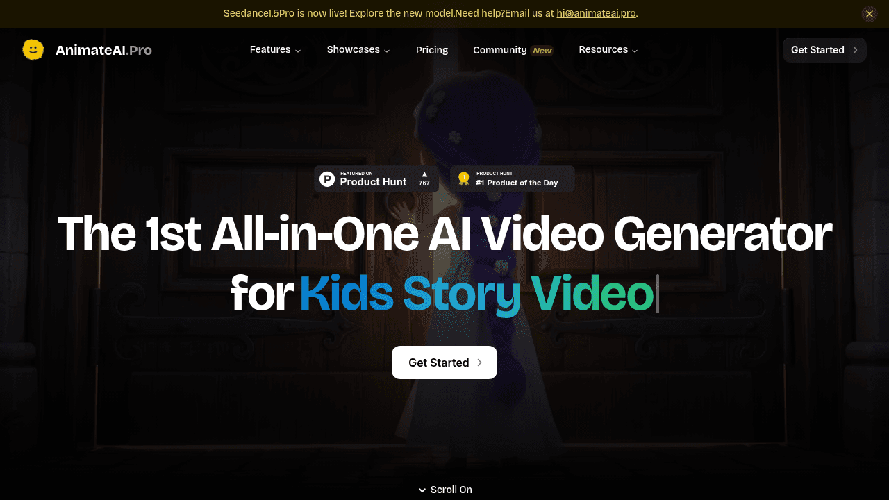 animate ai website