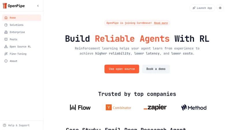 openpipe website