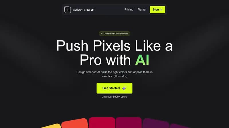 color fuse ai website