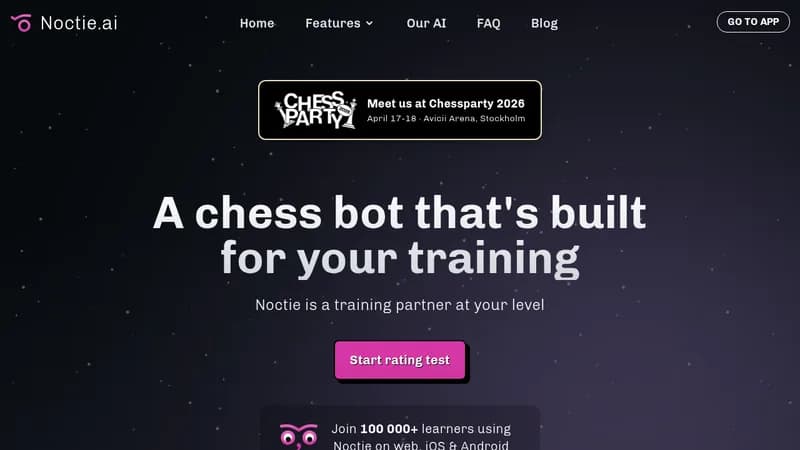 noctie.ai website