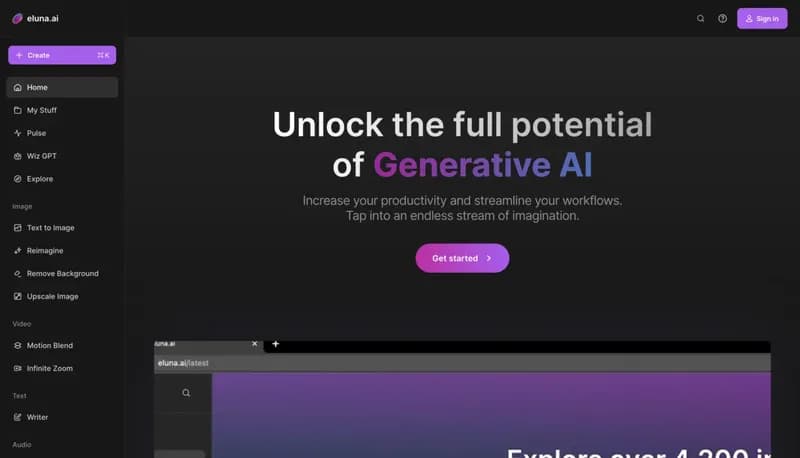 eluna.ai screenshot