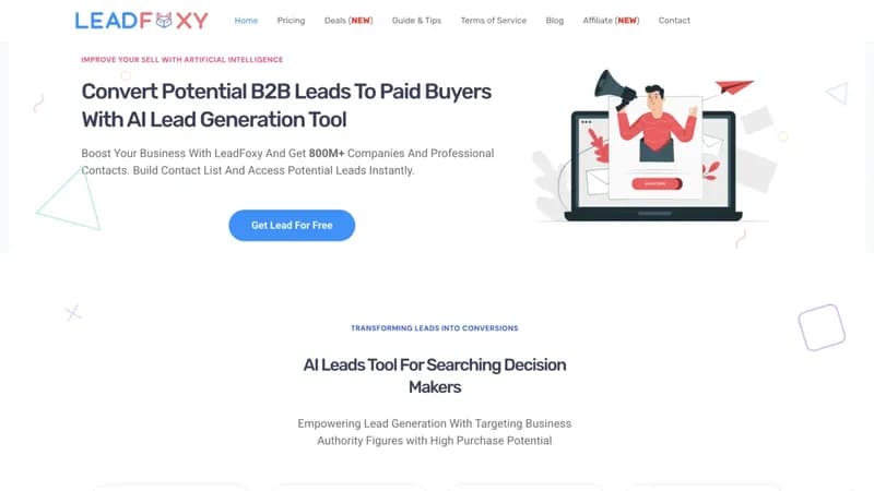 LeadFoxy screenshot