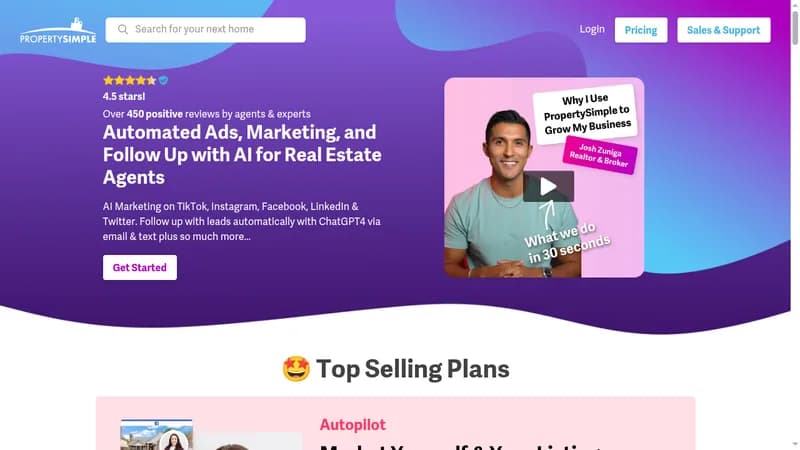 propertysimple website