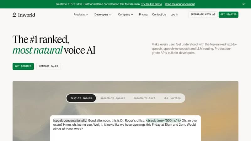 inworld ai website