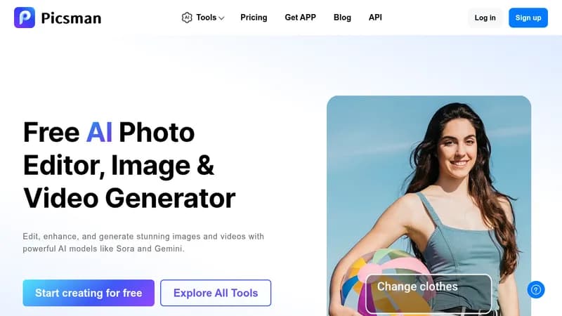 picsman.ai website