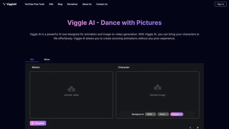 Viggle AI screenshot