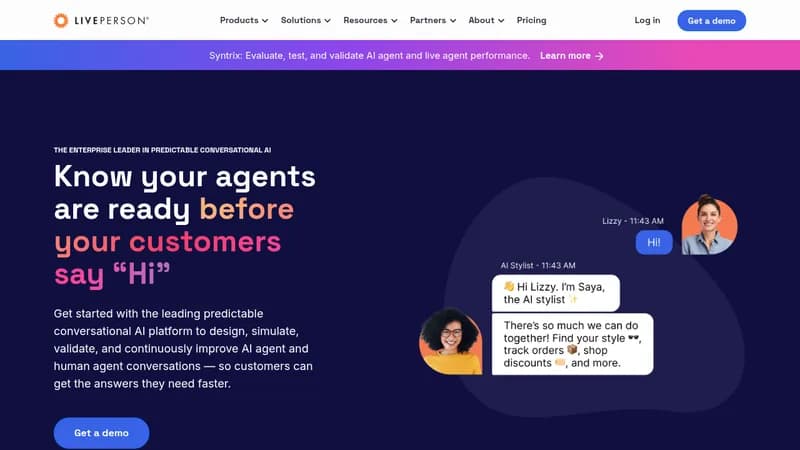 liveperson website