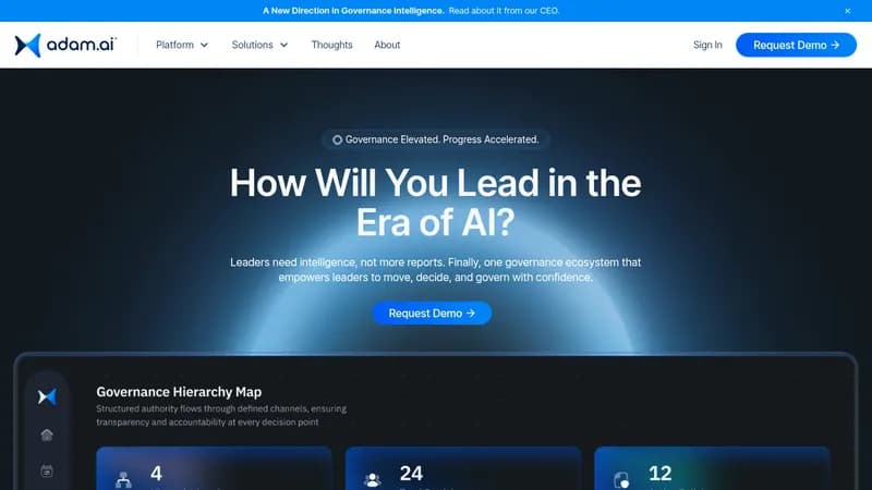 adam.ai website