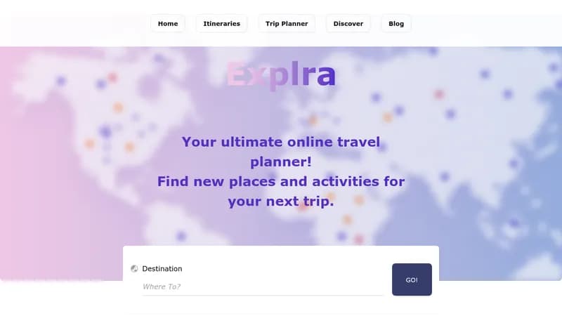 explra website