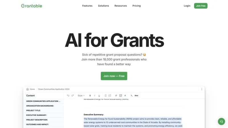 Grantable screenshot