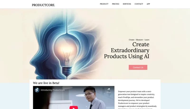 ProductCore screenshot