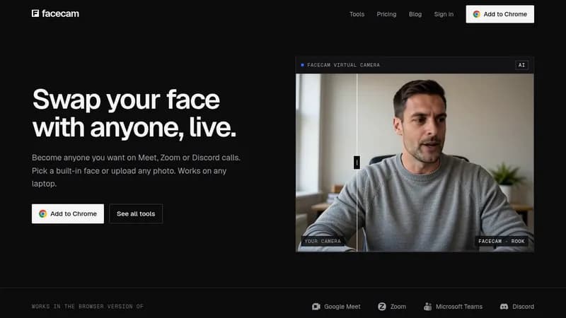 facecam website