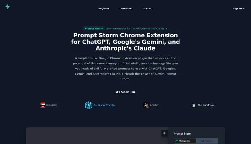 Prompt Storm screenshot