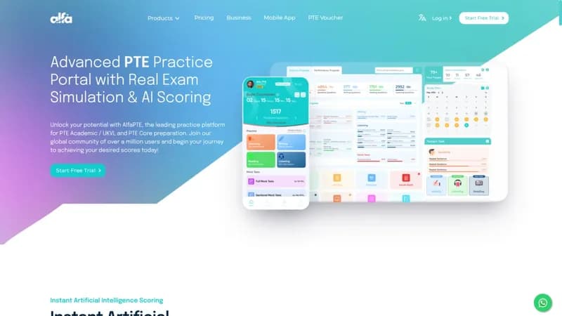 AlfaPTE screenshot