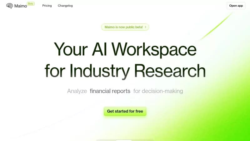 Maimo screenshot