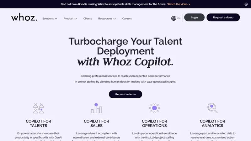 Whoz Copilot screenshot