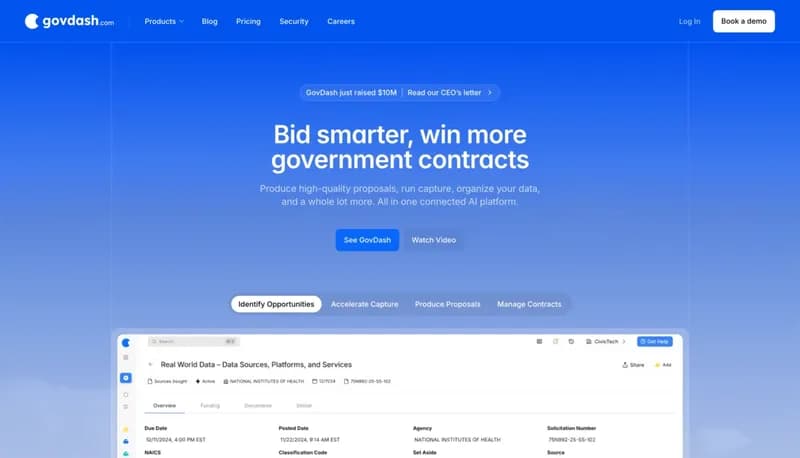 GovDash screenshot