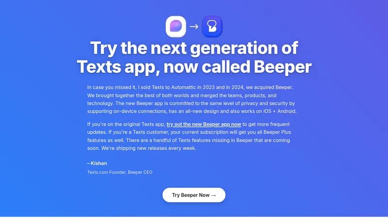 texts website