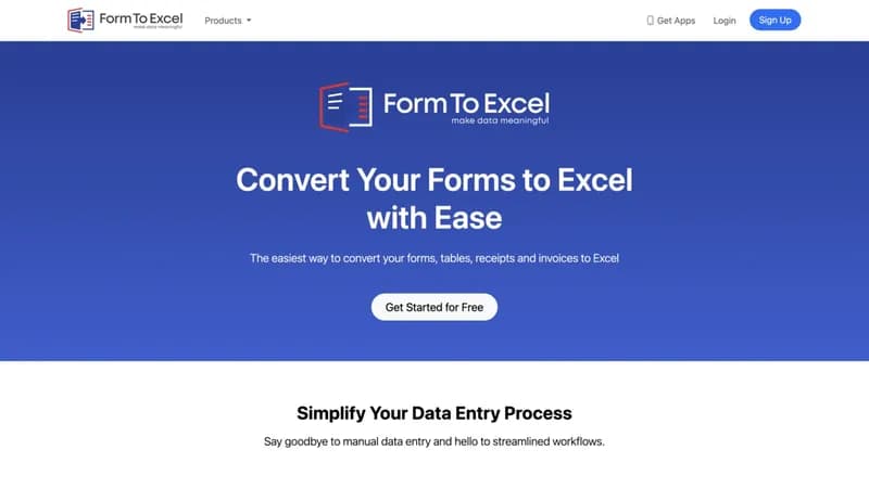 FormToExcel screenshot