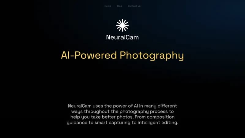 NeuralCam AI Camera screenshot
