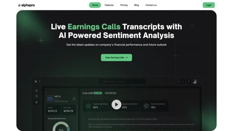 Alphapro screenshot