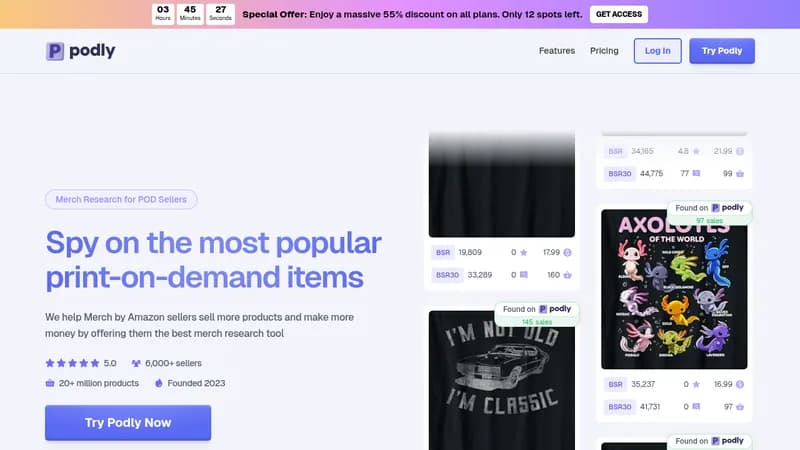 podly website