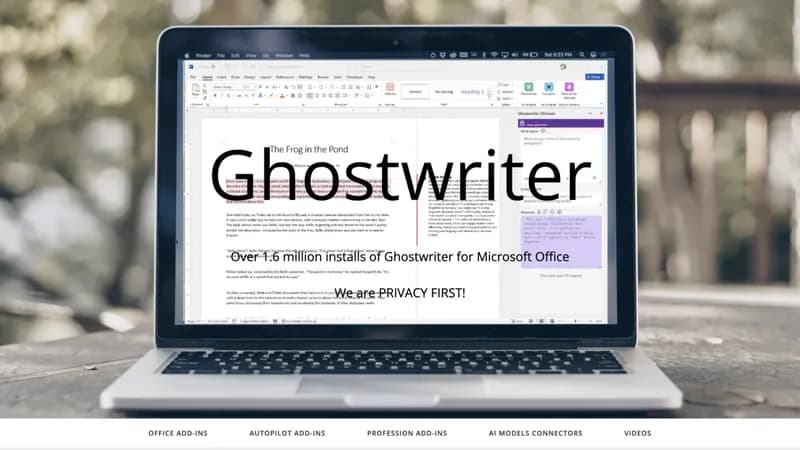 Ghostwriter screenshot