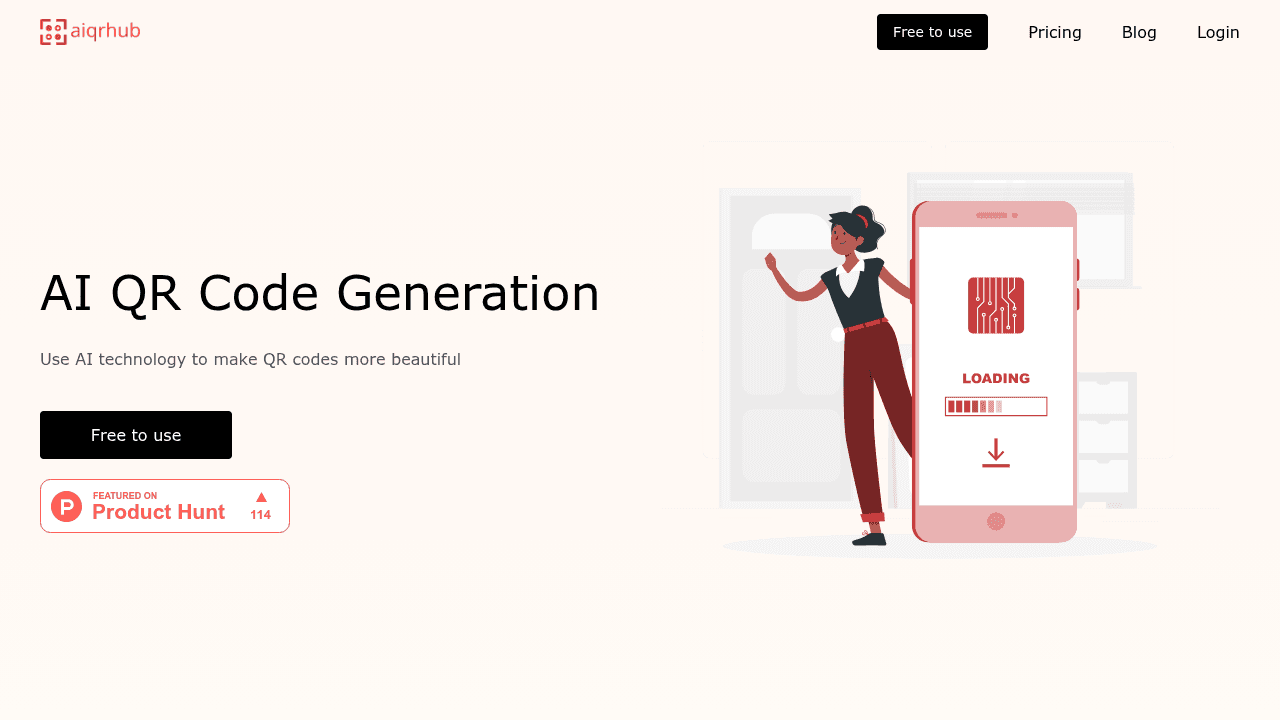 aiqrhub website