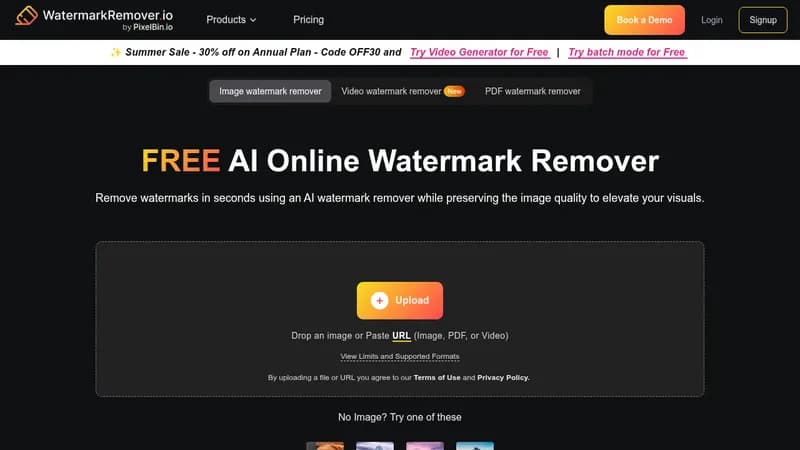 watermarkremover.io website