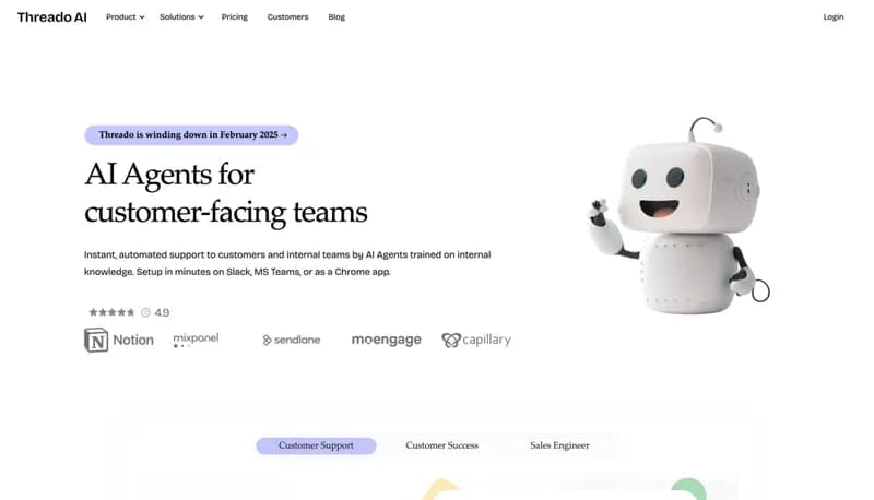 Threado screenshot