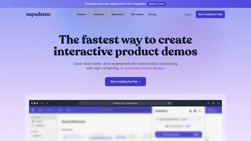 Supademo screenshot