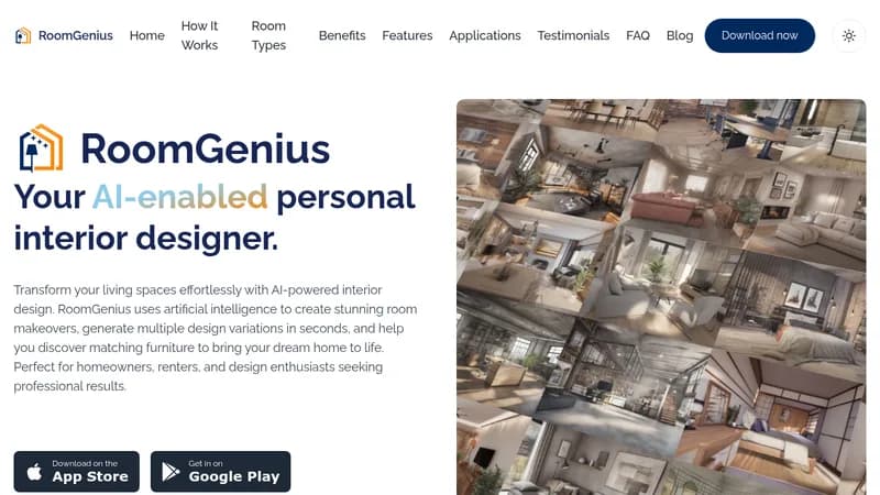roomgenius website
