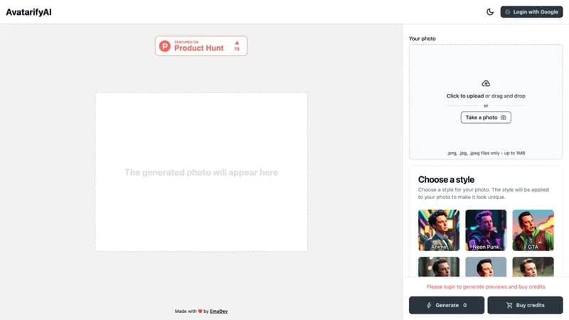 AvatarifyAI screenshot