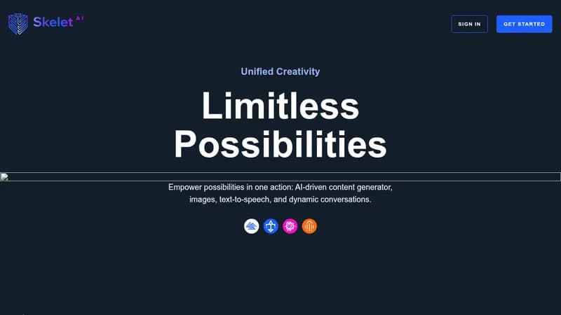 skelet ai website