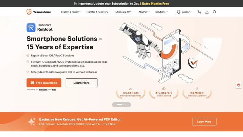 Tenorshare screenshot
