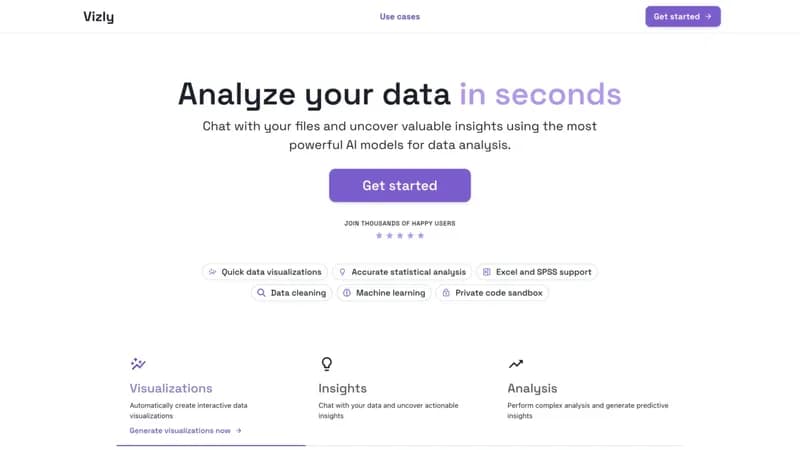 Vizly screenshot