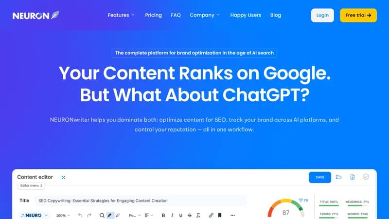 neuronwriter website