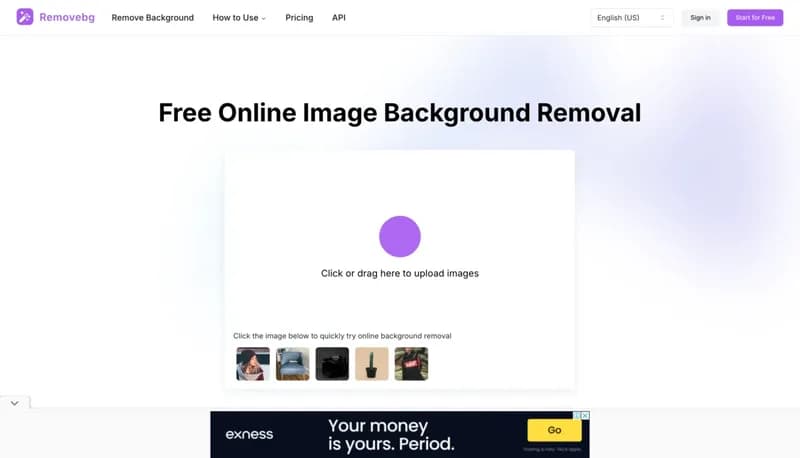 Removebg screenshot