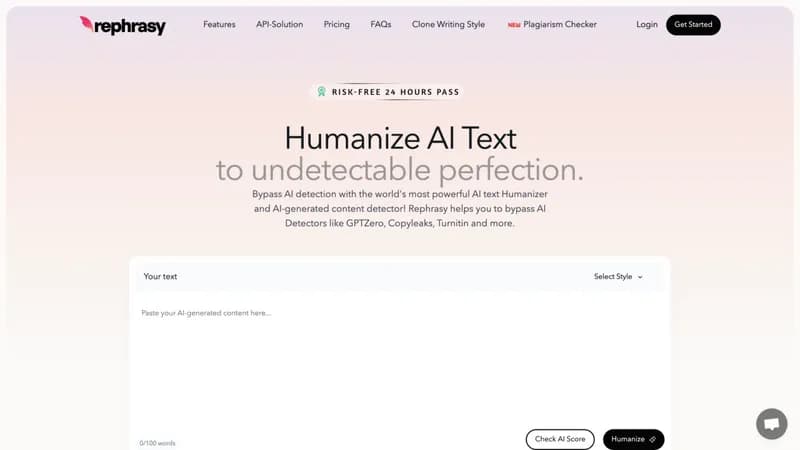 Rephrasy screenshot