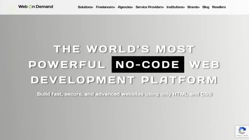 Web on Demand screenshot