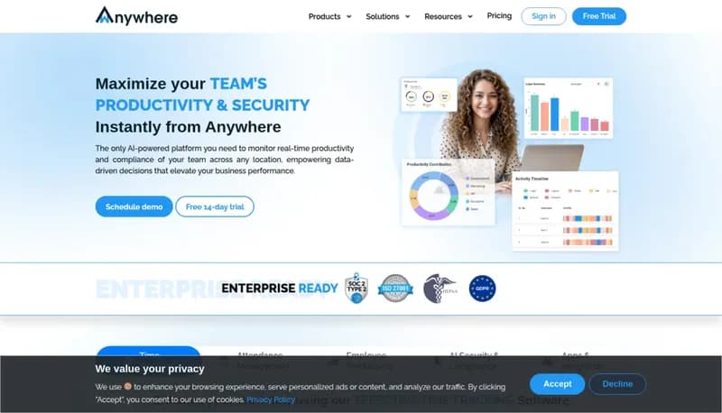 wAnywhere screenshot
