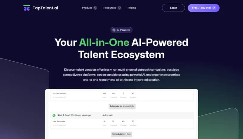 TapTalent.ai screenshot