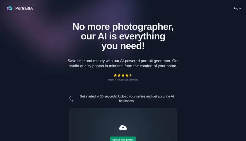 PortraitIA screenshot