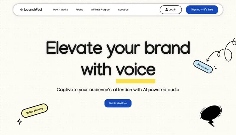 LaunchPod screenshot