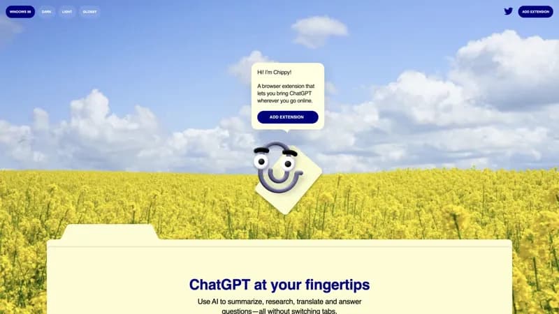 Chippy screenshot