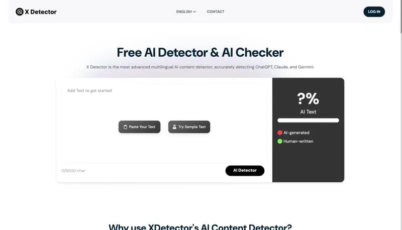 X Detector screenshot