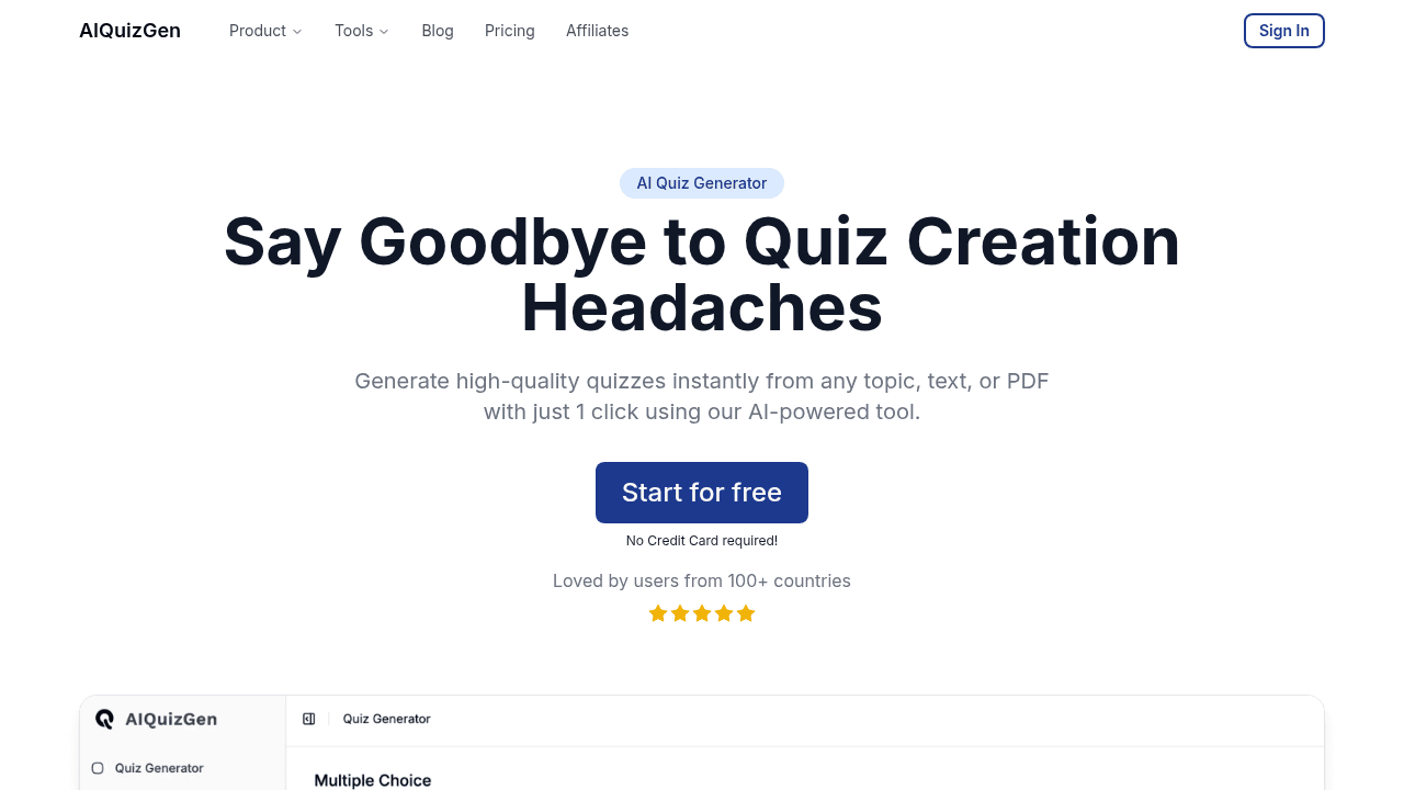 aiquizgen website