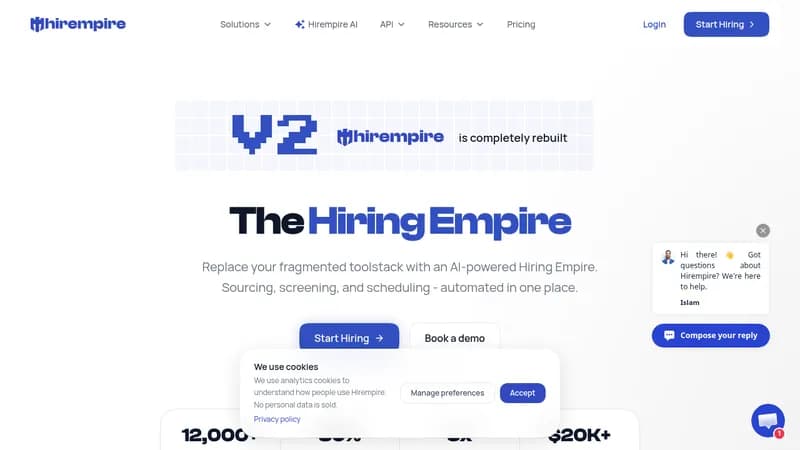hirempire website