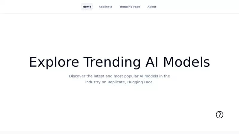 Model Trending screenshot