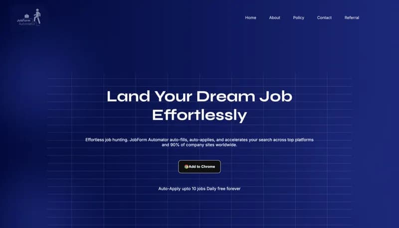 JobForm Automator screenshot